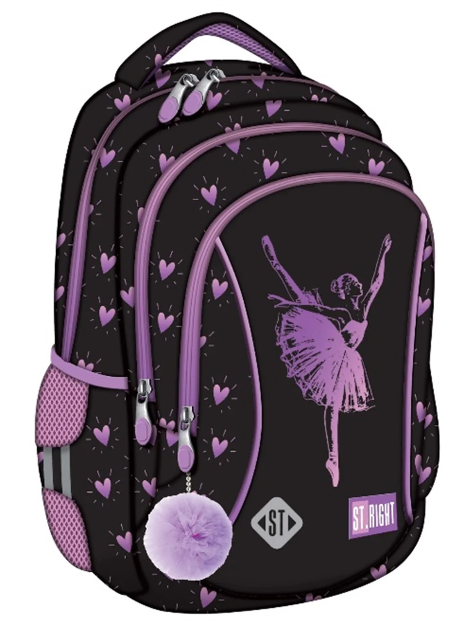 MA RUCSAC SCOLAR ST.RIGHT 3 COMPARTIMENTE BP-26 BALLERINA 683275 [0]