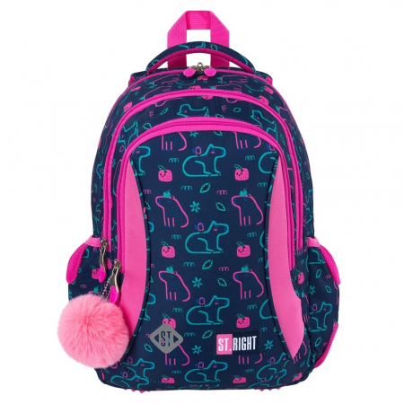 MA RUCSAC SCOLAR ST.RIGHT 3 COMPARTIMENTE BP-26 CAPYBARA 682957 [1]