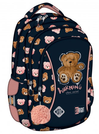 Ghiozdane, Rucsacuri, Trollere - MA RUCSAC SCOLAR ST.RIGHT 3 COMPARTIMENTE BP-26 TEDDY BEAR 685392