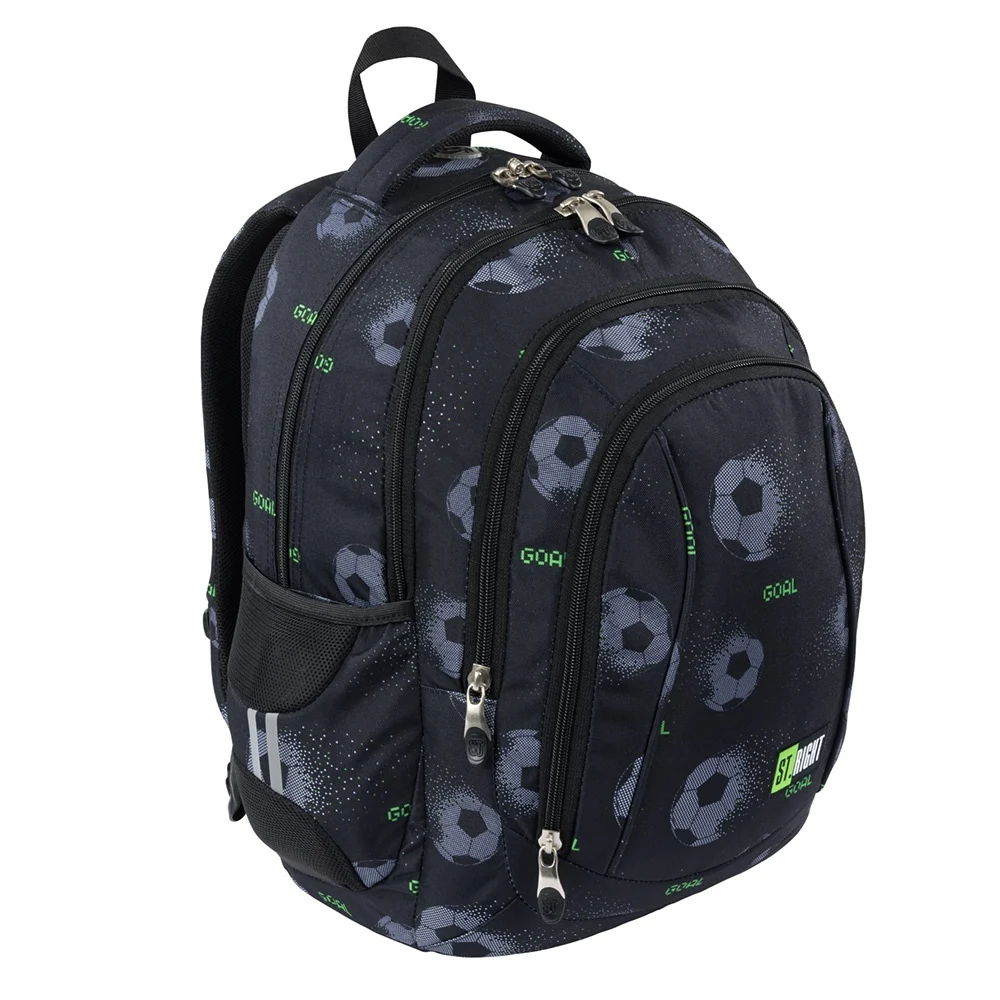 RUCSAC SCOLAR ST.RIGHT 4 COMPARTIMENTE BP-04 PIXEL BALLS 684074 [1]
