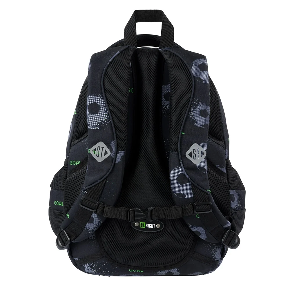 RUCSAC SCOLAR ST.RIGHT 4 COMPARTIMENTE BP-04 PIXEL BALLS 684074 [2]