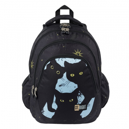 MA RUCSAC SCOLAR ST.RIGHT 4 COMPARTIMENTE BP-06 NIGHT-CATS  680311 [0]