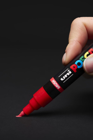 MARKER UNI POSCA PC-5BR 1-4MM 8 CULORI/SET VARF PENSULA M1602 [4]