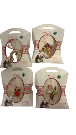 Martisor si 8 Martie - MARTISOR BROSA METAL IN CUTIUTA BJ4837