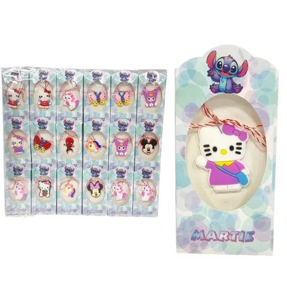 DE SEZON - MARTISOR CU PANDANTIV SILICON  PERSONAJE DISNEY BJ-MARTIE37