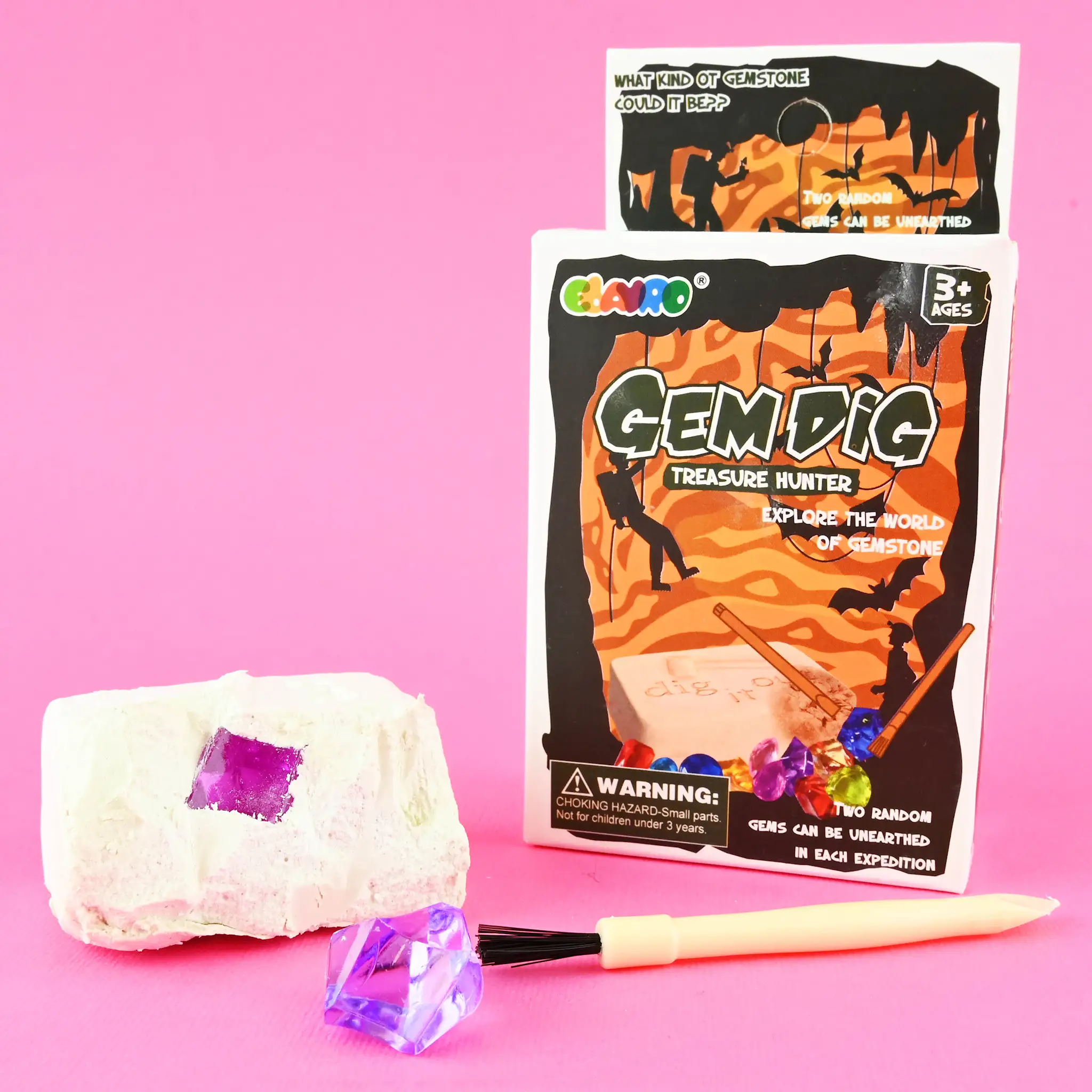 ARTICOLE COPII - Mini Kit Excavare Pietre Prețioase 11cm 27097 - ipb.ro