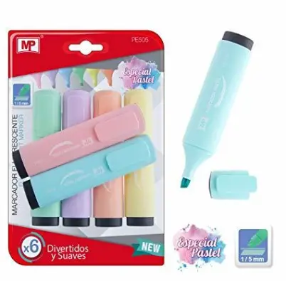Textlinere - MINI TEXTMARKER IPB 4/SET CULORI PASTEL PE506