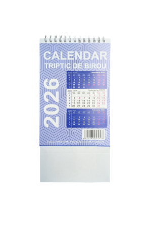 Calendare 2026 - CALENDAR TRIPTIC BIROU 2026 21400029/21400040