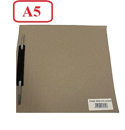 Dosare carton - PA DOSAR SINA CARTON ALB A5 12200047