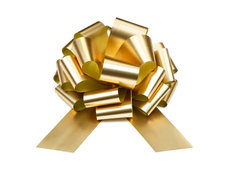 Articole Nunta, Bridal Party - Panglică Decorativă DIY Light Gold 30cm KOZ1S-019J