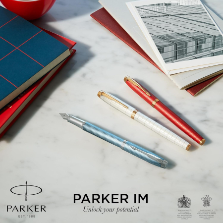 PARKER PIX IM PREMIUM ALBASTRU-ARGINTIU CT 160445 [5]