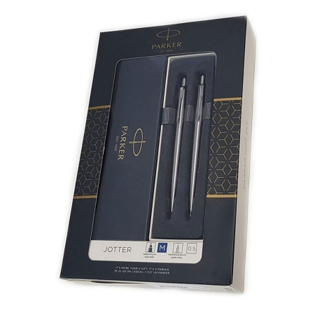PARKER SET JOTTER CT METALIC PIX  + CREION 0.5MM 160486 [1]