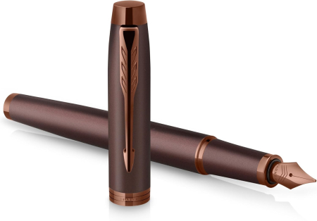 INSTRUMENTE SCRIS DE LUX SI CADOURI - PARKER STILOU IM PREMIUM MONOCHROME BURGUNDY PENITA F 161079
