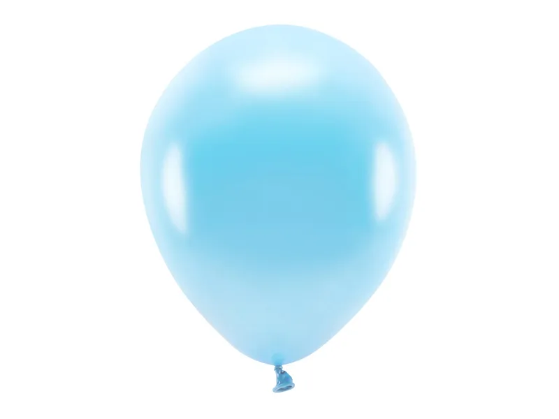 ARTICOLE PARTY - BALOANE Eco Balloons 30cm, metallic, light blue 10/set ECO30M-001J-10