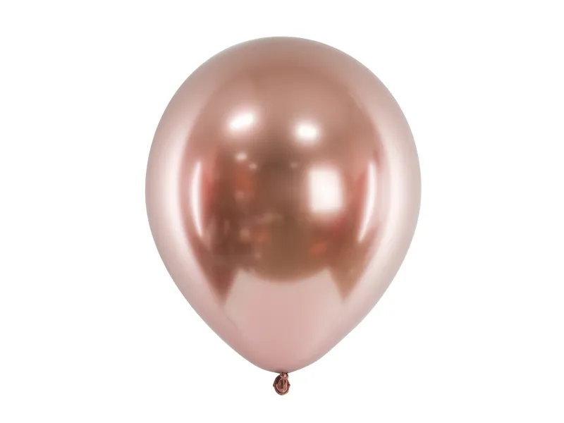 HOBBY - BALOANE Glossy Balloons 30cm, rose gold 50/SET CHB1-019R-50