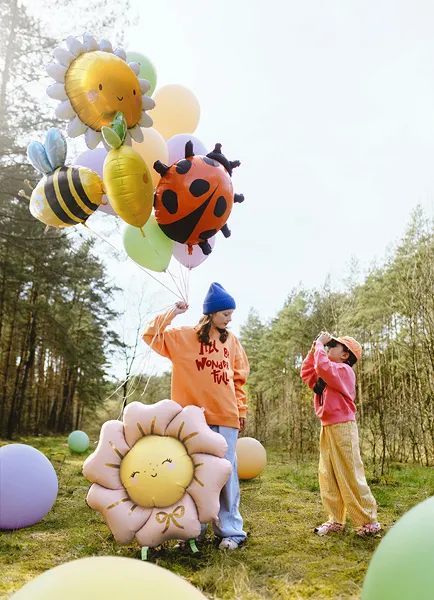 PD BALON FOLIE ALUMINIU Ladybug, 85x83cm, mix FB287 [2]