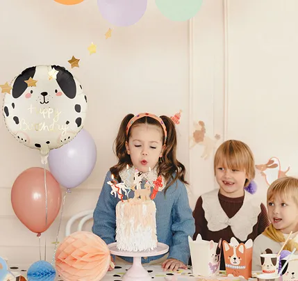 BALON FOLIE ALUMINIU Round Happy Birthday, 35x35cm, mix FB348 [1]