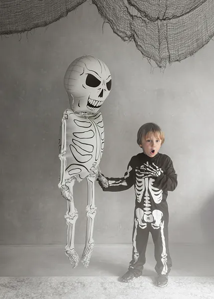 BALON FOLIE ALUMINIU Skeleton XXL, 46 X 129cm, mix FB303 [2]