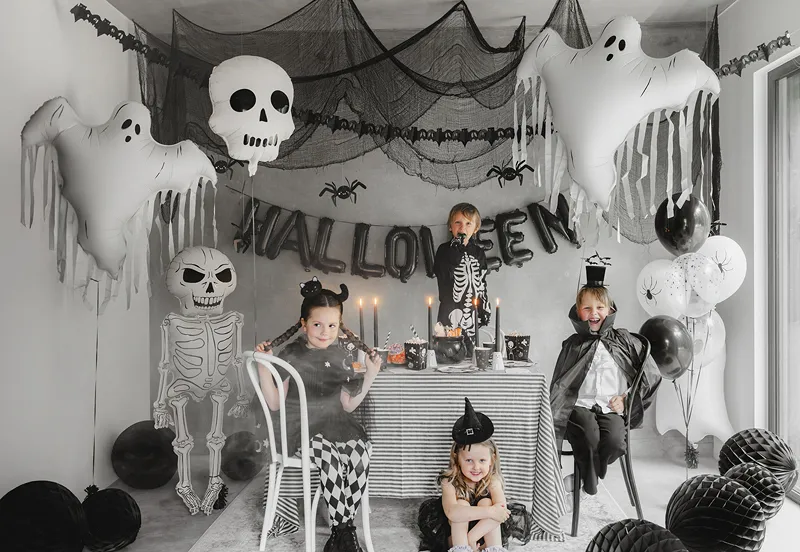 BALON FOLIE ALUMINIU Skull, 36 x 41cm, mix FB304 [3]