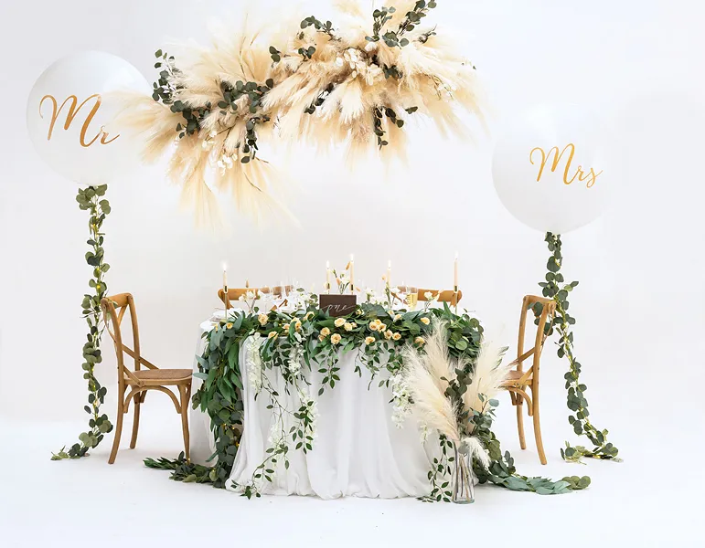 PD BALON Giant Balloon 1m, Mrs, white OLBON11D-008-019 [6]