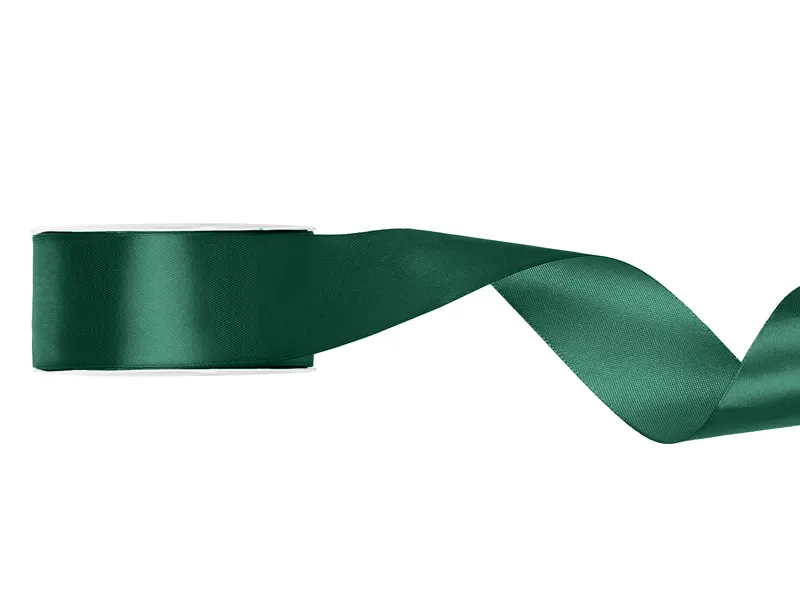 AMBALAJE SI SACOSE CADOURI - BANDA SATIN, Satin Ribbon, bottle green, 38mm/25m TS38-012B