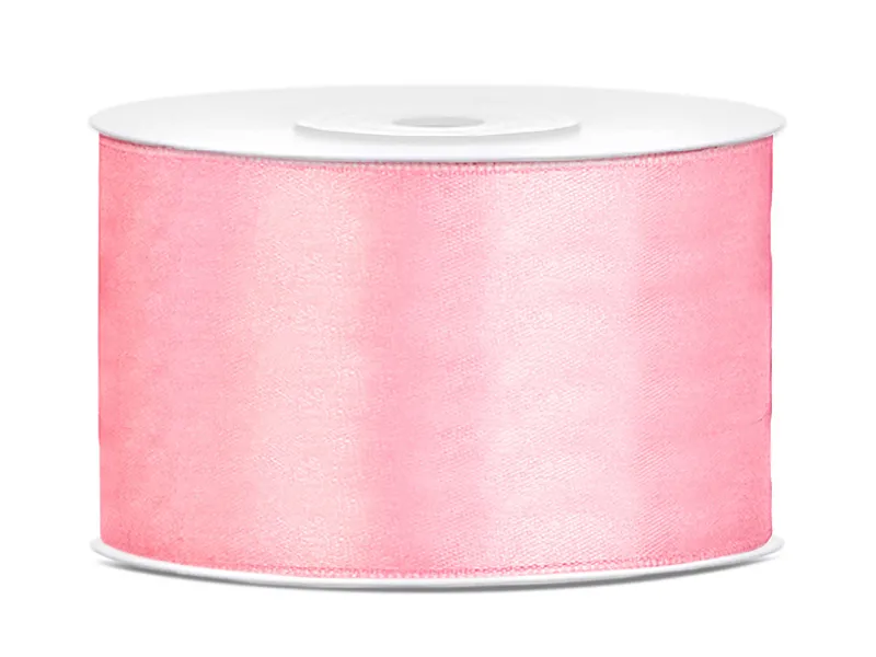 Banda satin - BANDA SATIN, Satin Ribbon, light pink, 38mm/25m TS38-081J