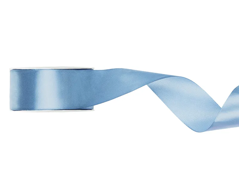 Banda satin - BANDA SATIN, Satin Ribbon, misty blue, 38mm/25m TS38-093