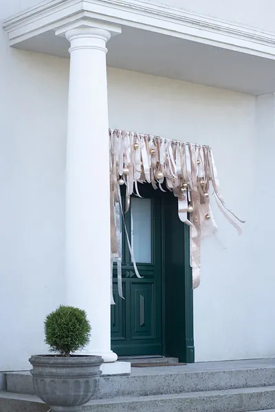 BANDA SATIN, Satin Ribbon, peach, 50mm/25m TS50-075 [2]