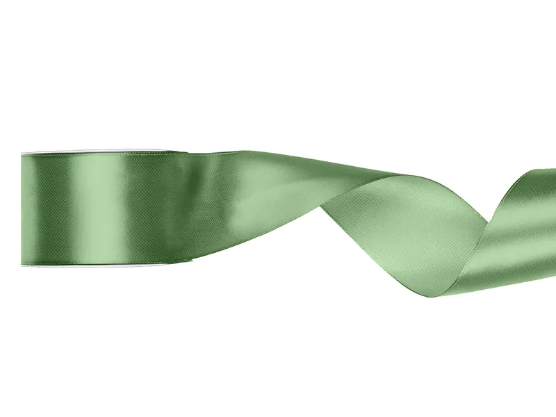 AMBALAJE SI SACOSE CADOURI - BANDA SATIN, Satin Ribbon, sage, 50mm/25m TS50-109