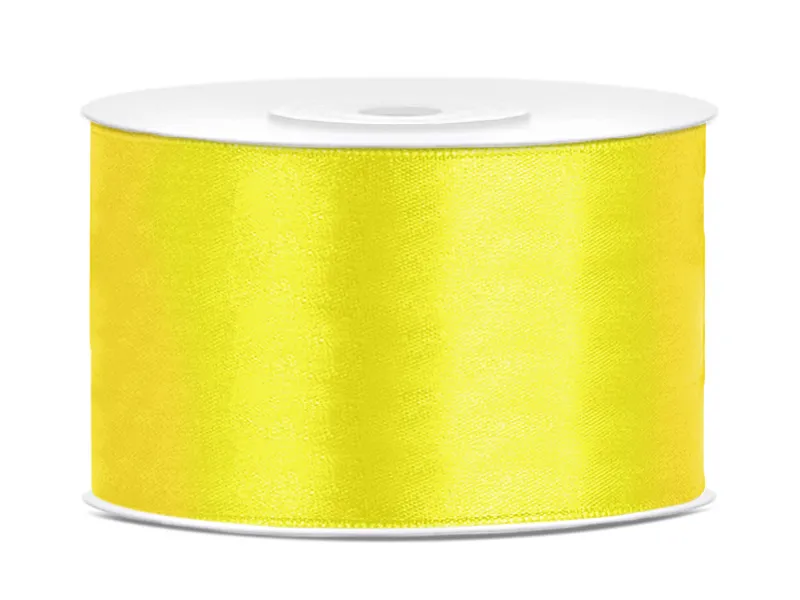 AMBALAJE SI SACOSE CADOURI - Bandă Satin Yellow 50mm x 25m XL Premium | ipb.ro