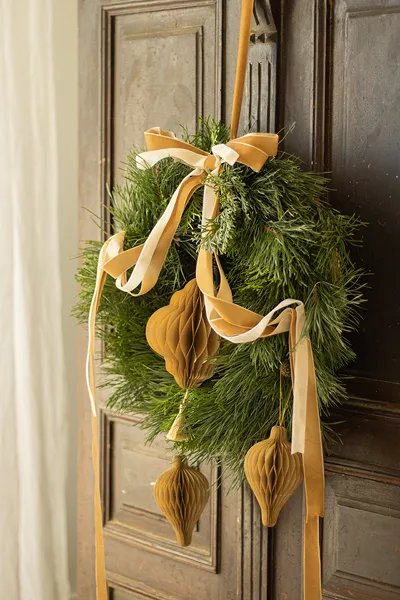 BANDA VELUR, Velur ribbon, cold gold, 25mm/10m TW25-019Z [1]