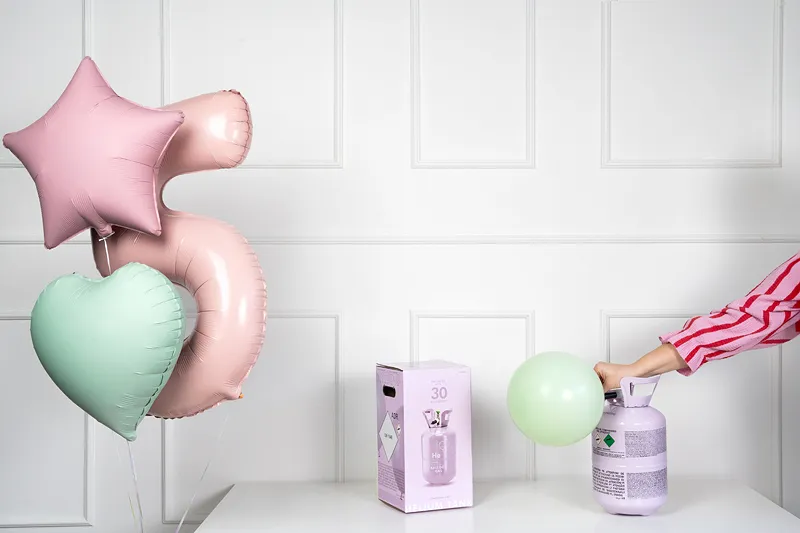 PD BUTELIE CU HELIU PENTRU 30 BALOANE, CULOARE VIOLET BZH1-30-014 [1]