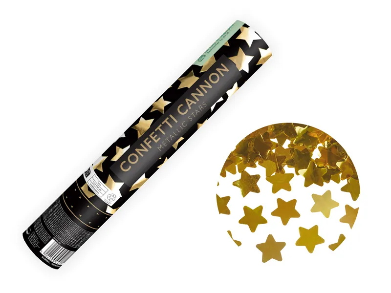 ARTICOLE PARTY - CONFETTI, stars, gold, 28cm TUKST28-019