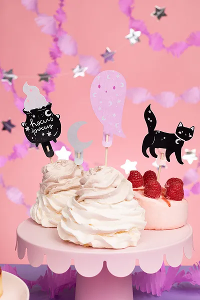 DECORATIUNI PENTRU TORT Halloween, 14cm, mix 6/set KPM33 [3]