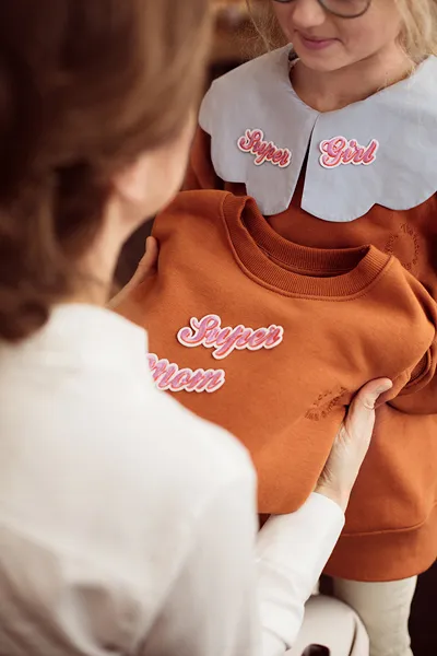 STICKERE TERMOADEZIVE Supermom, mix, 14x3.5-19.5x5cm 2/set NAP12 [2]