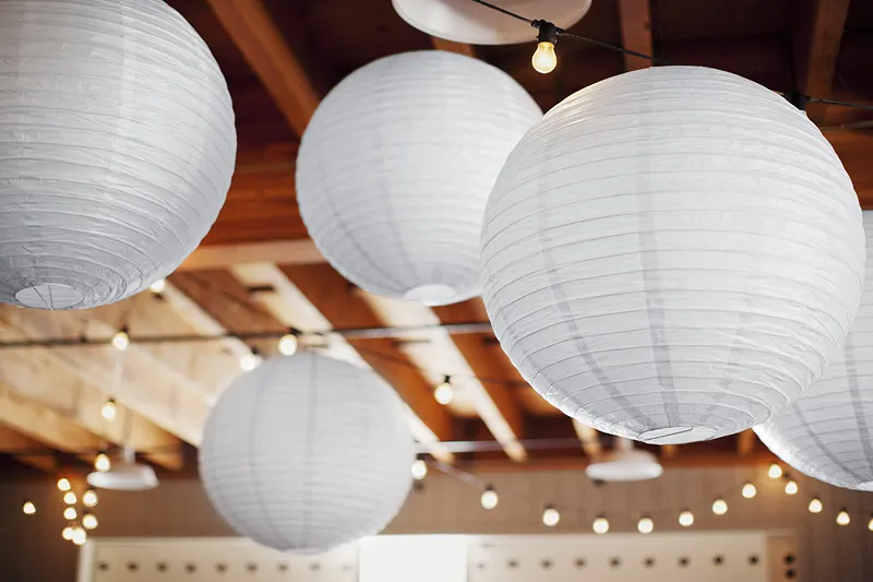 DE SEZON - FELINAR DE HARTIE white, 20cm LAP20-008