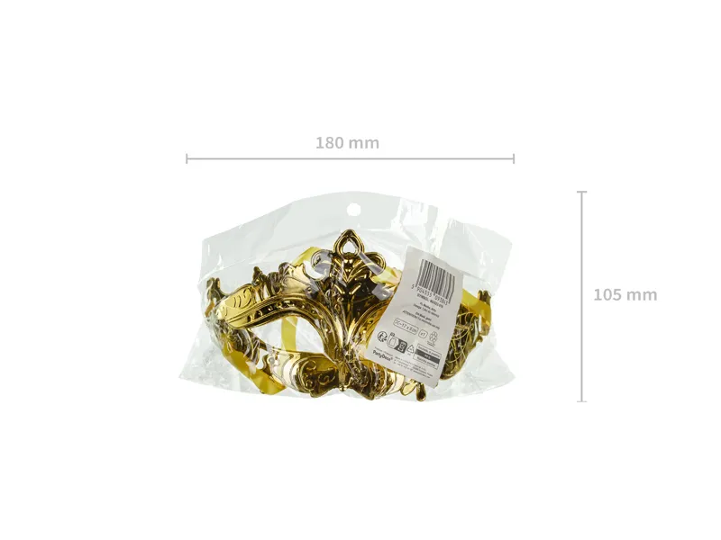 MASCA DE CARNAVAL 17x9CM AURIE MAS22-019 [3]