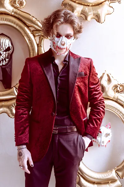 MASCA, Skull mask, 16.5 x 14cm, mix MAS17 [1]