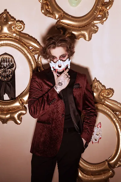 MASCA, Skull mask, 16.5 x 14cm, mix MAS17 [2]