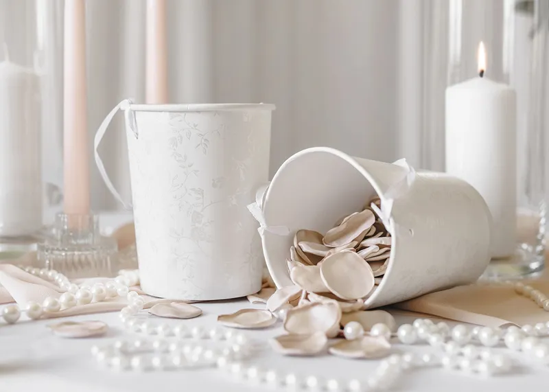 PD PETALE TRANDAFIR, Rose petals in a bag, beige 100/SET PLRD2-100-013 [1]