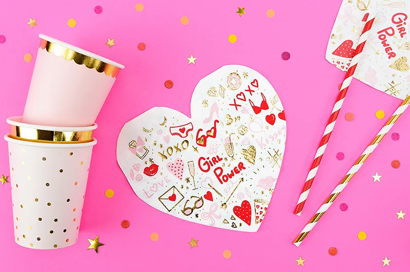 SERVETELE HARTIE 16x15CM, HEART, MIX, 20/SET SPK16 [1]