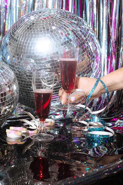 SPIRALA DECOR DIN HARTIE HOLOGRAFICA ROZ DESCHIS 3.8M 18BUC SHN2-081J [1]