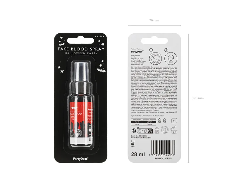 SPRAY SANGE FALS 28ML HALLOWEEN KRW1 [2]