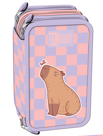 RECHIZITE SCOLARE IPB - Penar Echipat 3 Fermoare St.Right Chill Capybara 697234