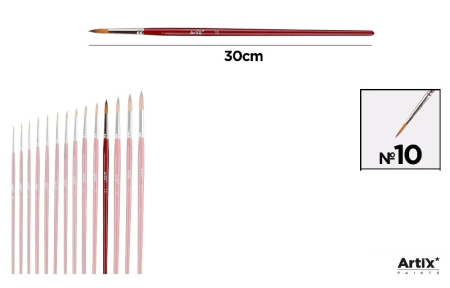 Pensule scolare bucata - PENSULA PROFESIONALA IPB VF. SINTETIC ROTUND NR. 10 PP347-11