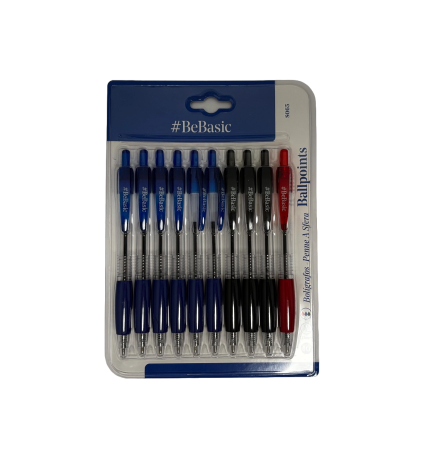 Pixuri cu mecanism - PIX BeBasic 1.00MM CLICK 10/SET 3 CULORI S065