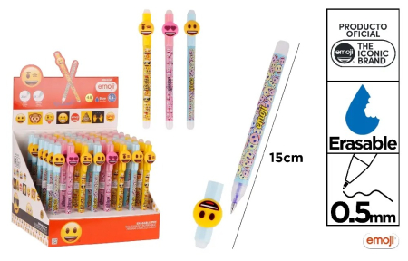 Pixuri cu radiera - PIX CU RADIERA IPB 0.5MM EMOJI EM24029