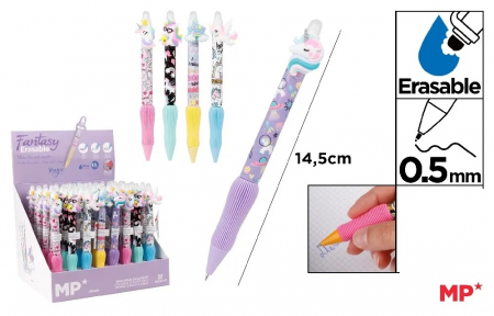 Instrumente pentru scris kids - PIX CU RADIERA IPB 0.5MM UNICORN PE187-01