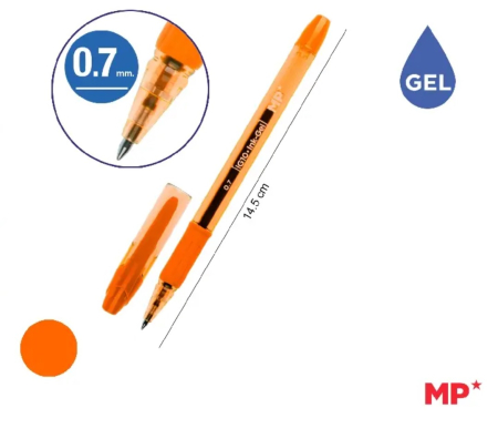 Pixuri unica folosinta - PIX GEL IPB 0.7MM PORTOCALIU PE225NA-S