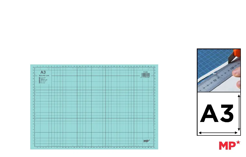 INSTRUMENTE DE DESEN SI PROIECTARE - PLANSETA DE TAIERE IPB A3 PL906